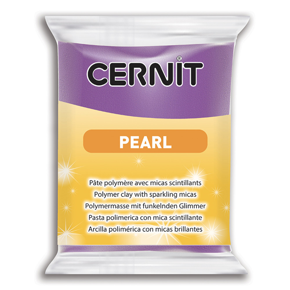 Masa termoutwardzalna Pearl - Cernit - 900, Violet, 56 g