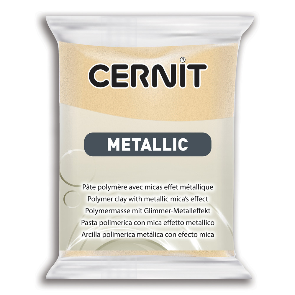 Polymer modelling clay Metallic - Cernit - 045, Champagne, 56 g