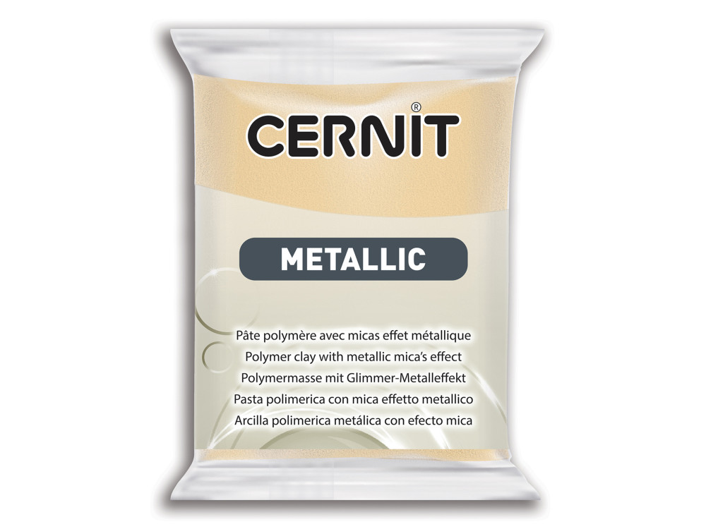Polymer modelling clay Metallic - Cernit - 045, Champagne, 56 g