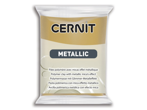 Masa termoutwardzalna Metallic - Cernit - 053, Rich Gold, 56 g