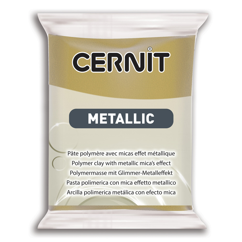 Polymer modelling clay Metallic - Cernit - 055, Antique Gold, 56 g