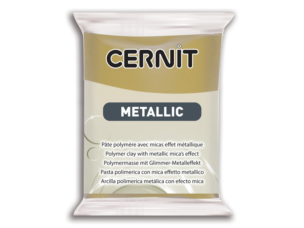 Polymer modelling clay Metallic - Cernit - 055, Antique Gold, 56 g