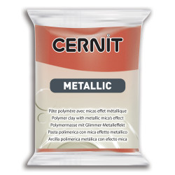 Masa termoutwardzalna Metallic - Cernit - 057, Copper, 56 g