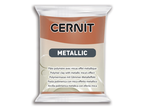 Polymer modelling clay Metallic - Cernit - 058, Bronze, 56 g