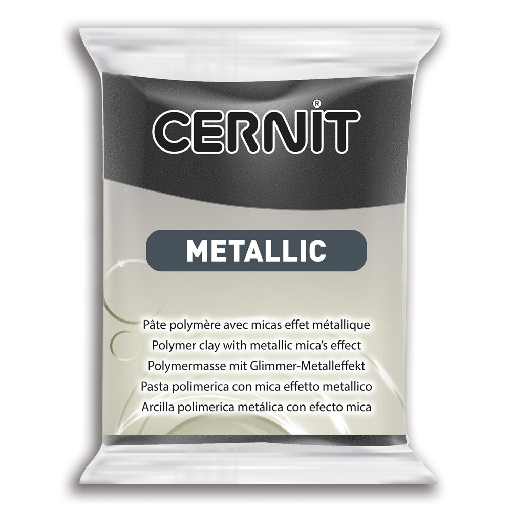 Masa termoutwardzalna Metallic - Cernit - 169, Hematite, 56 g