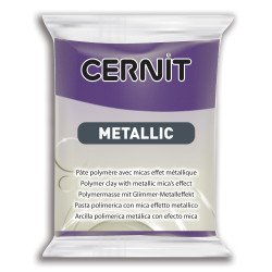 Masa termoutwardzalna Metallic - Cernit - 900, Violet, 56 g