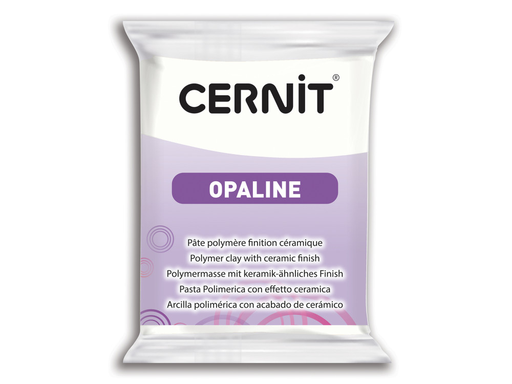Masa termoutwardzalna Opaline - Cernit - 010, White, 56 g