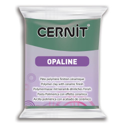 Polymer modelling clay Opaline - Cernit - 637, Celadon Green, 56 g