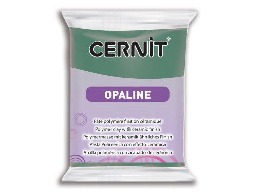Polymer modelling clay Opaline - Cernit - 637, Celadon Green, 56 g