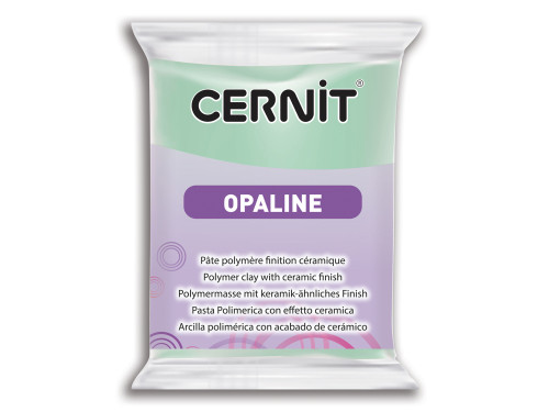 Polymer modelling clay Opaline - Cernit - 640, Mint Green, 56 g