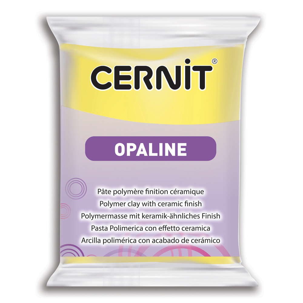 Masa termoutwardzalna Opaline - Cernit - 717, Primary Yellow, 56 g