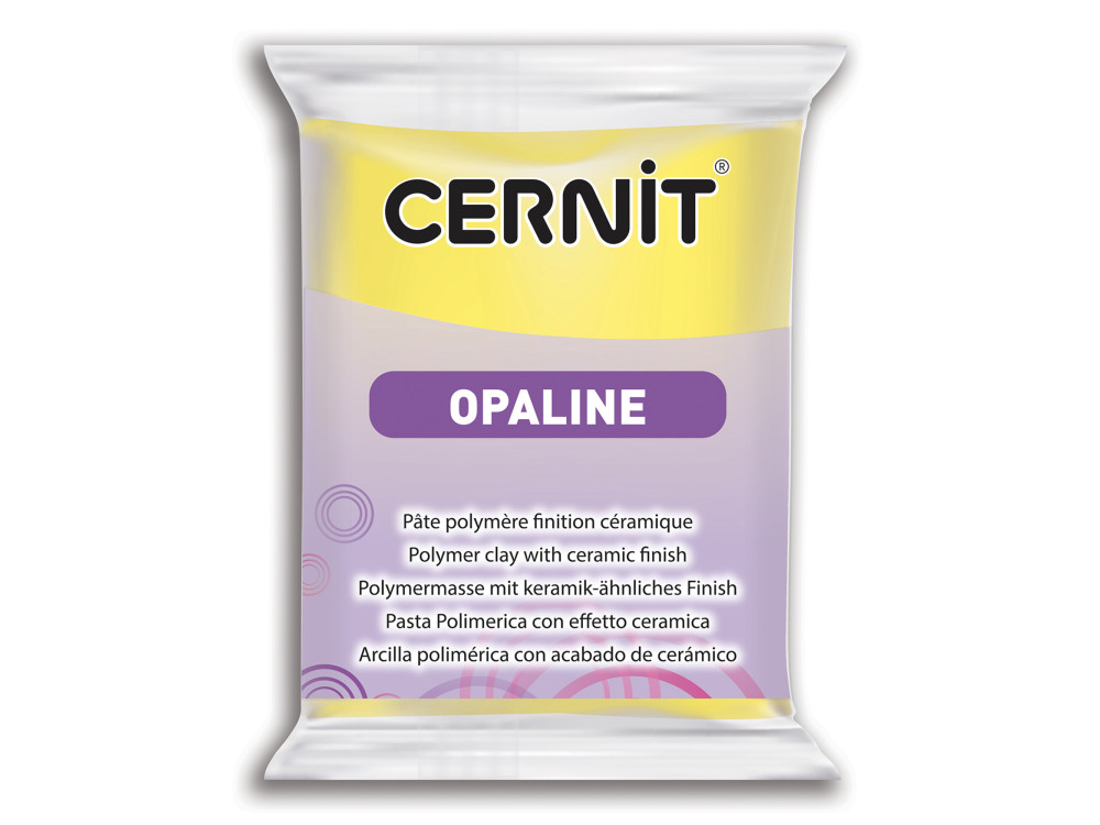 Polymer modelling clay Opaline - Cernit - 717, Primary Yellow, 56 g