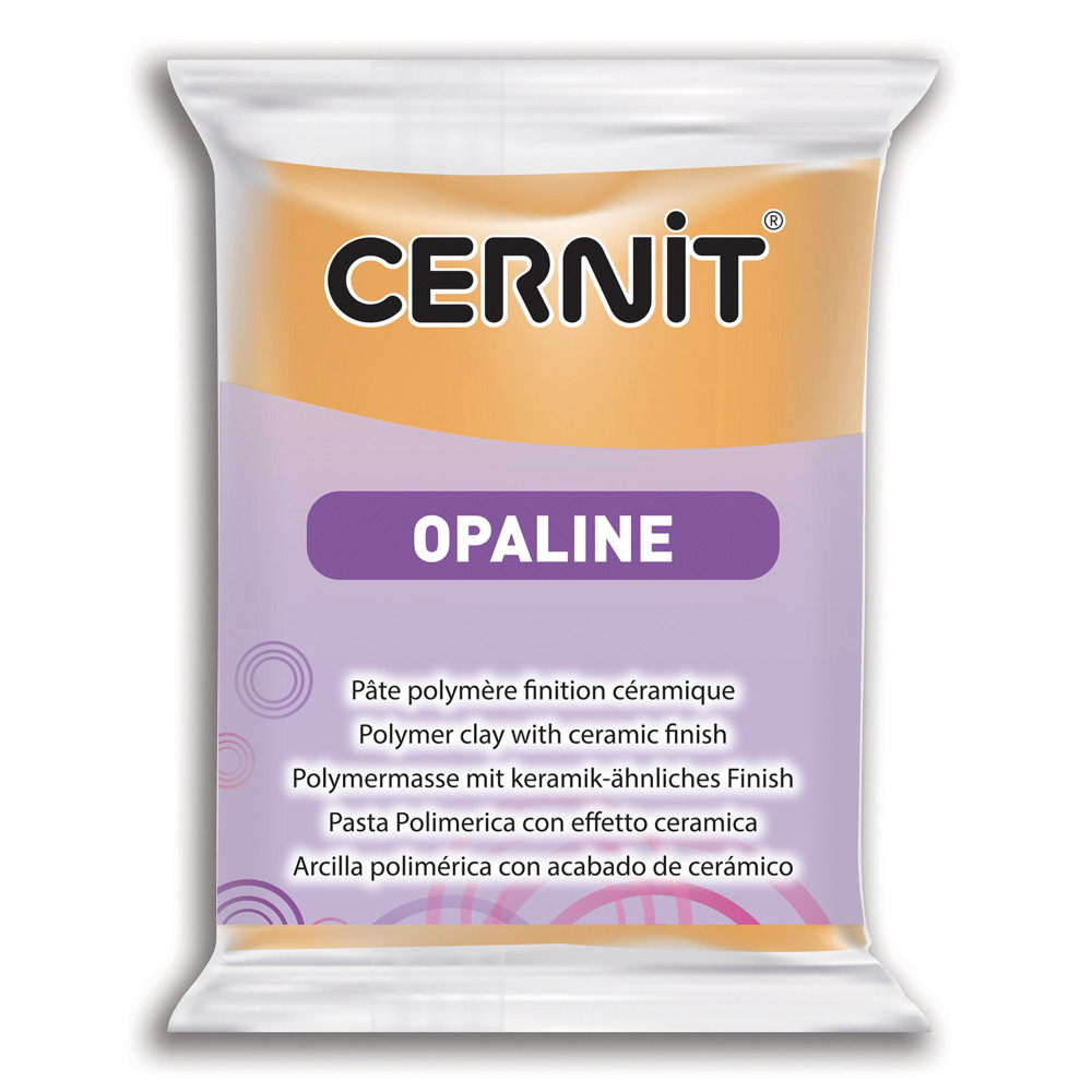 Polymer modelling clay Opaline - Cernit - 755, Apricot, 56 g