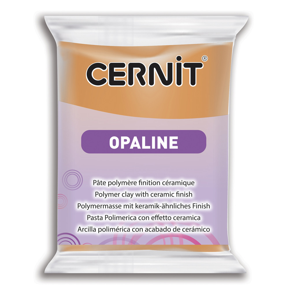 Polymer modelling clay Opaline - Cernit - 807, Caramel, 56 g