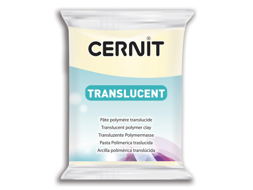 Polymer modelling clay Translucent - Cernit - 024, Night Glow, 56 g
