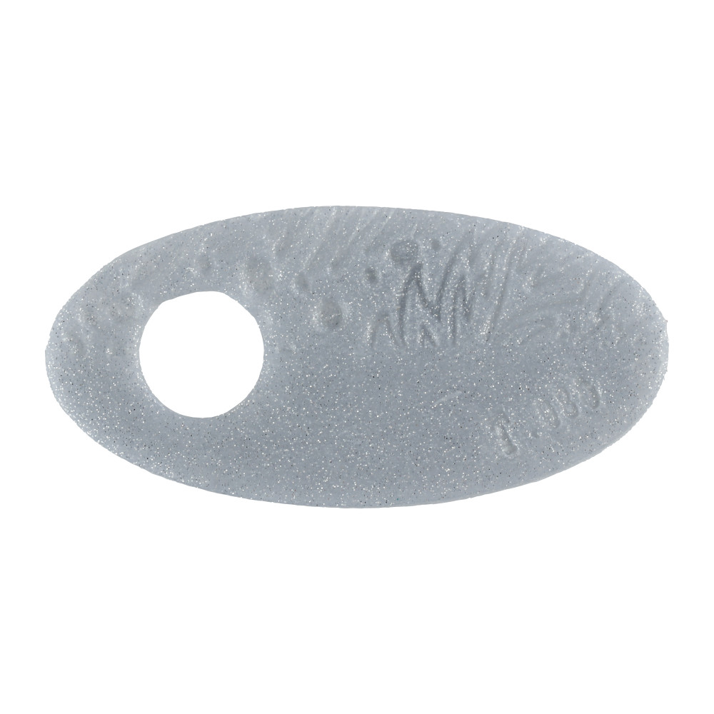 Polymer modelling clay Translucent - Cernit - 080, Glitter Silver, 56 g