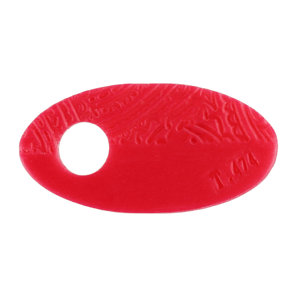 Polymer modelling clay Translucent - Cernit - 474, Ruby Red, 56 g