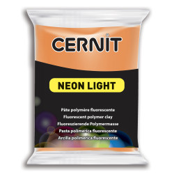 Polymer modelling clay Neon Light - Cernit - 752, Orange, 56 g