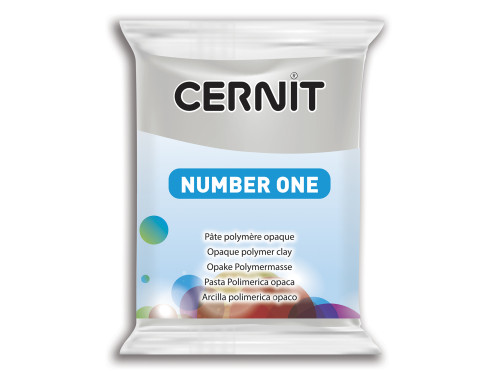 Masa termoutwardzalna Number One - Cernit - 150, Grey, 56 g