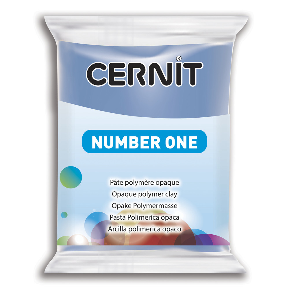 Polymer modelling clay Number One - Cernit - 212, Periwinkle, 56 g