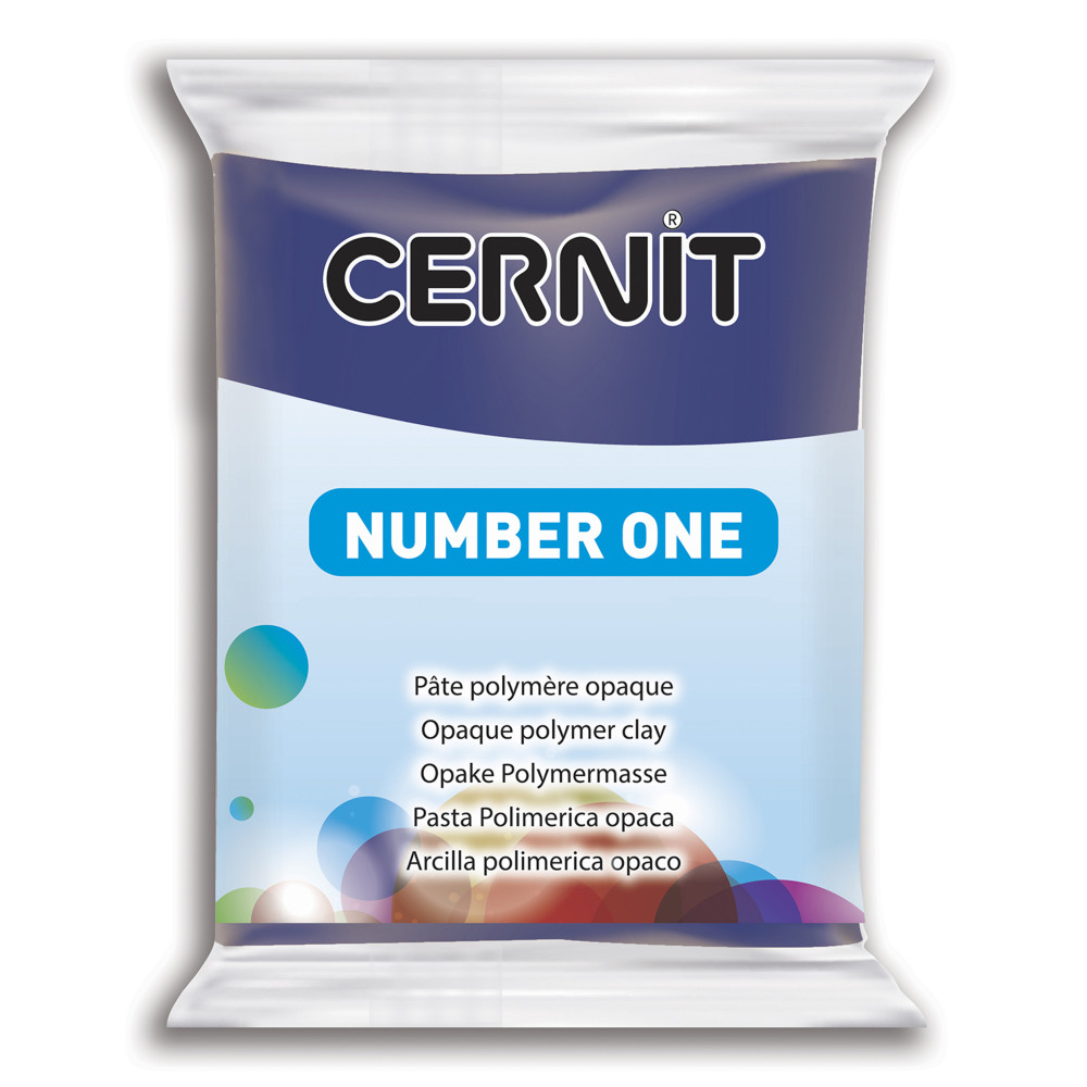 Polymer modelling clay Number One - Cernit - 246, Navy Blue, 56 g
