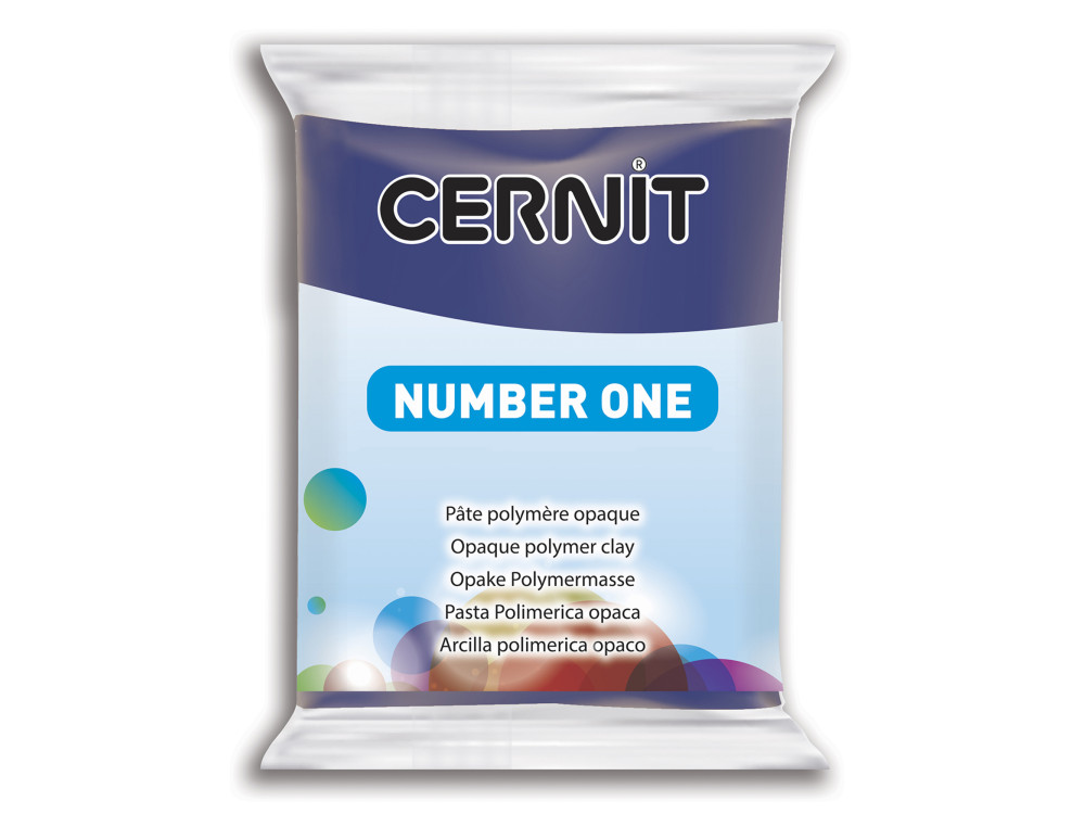 Polymer modelling clay Number One - Cernit - 246, Navy Blue, 56 g