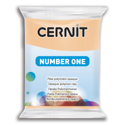 Polymer modelling clay Number One - Cernit - 423, Peach, 56 g