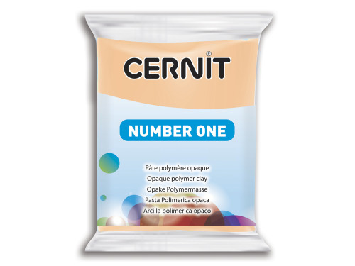 Polymer modelling clay Number One - Cernit - 423, Peach, 56 g