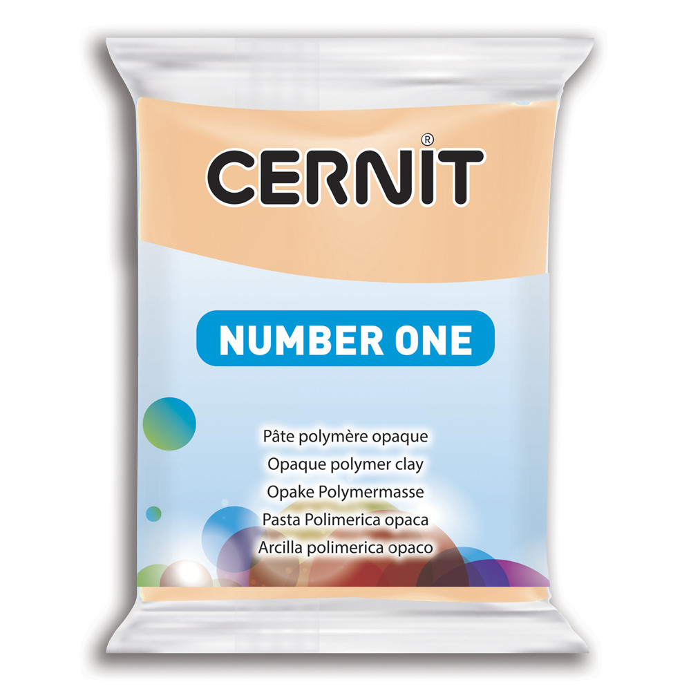 Masa termoutwardzalna Number One - Cernit - 423, Peach, 56 g