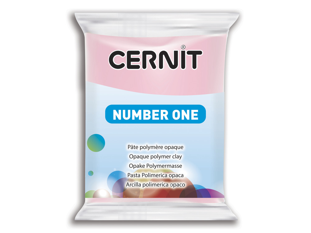 Polymer modelling clay Number One - Cernit - 475, Pink, 56 g