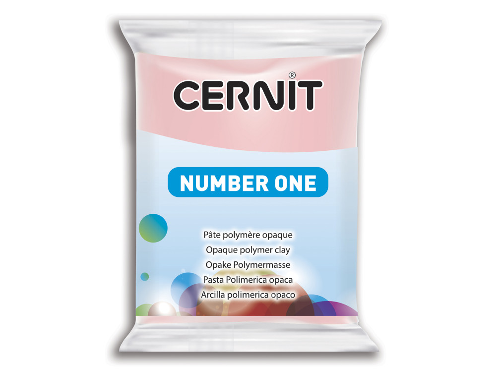Polymer modelling clay Number One - Cernit - 476, English Pink, 56 g