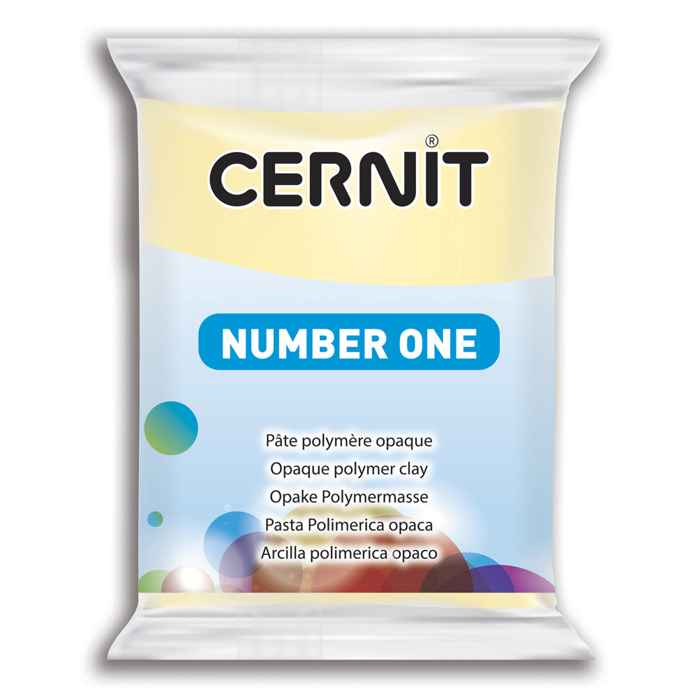 Masa termoutwardzalna Number One - Cernit - 730, Vanilla, 56 g