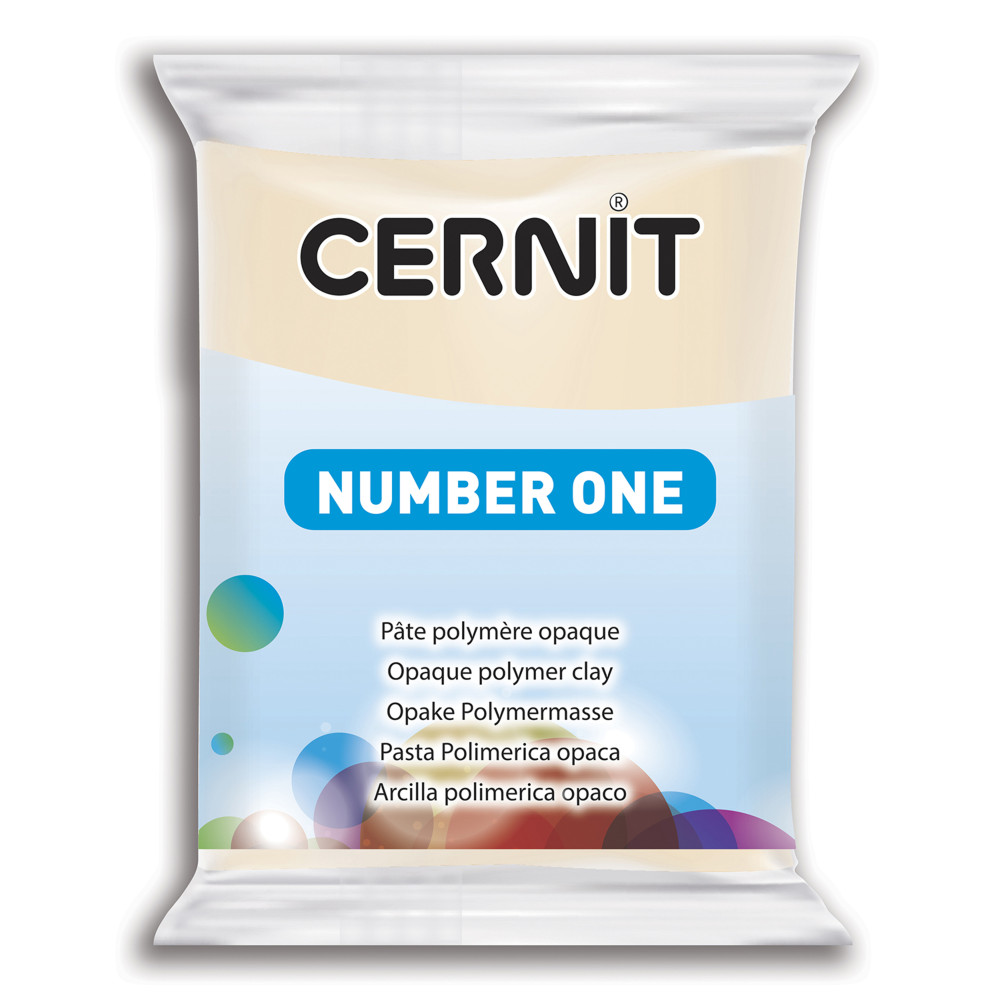 Polymer modelling clay Number One - Cernit - 747, Sahara, 56 g
