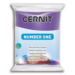 Polymer modelling clay Number One - Cernit - 900, Violet, 56 g