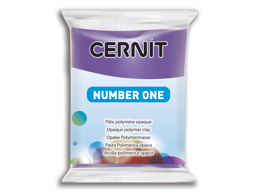 Masa termoutwardzalna Number One - Cernit - 900, Violet, 56 g