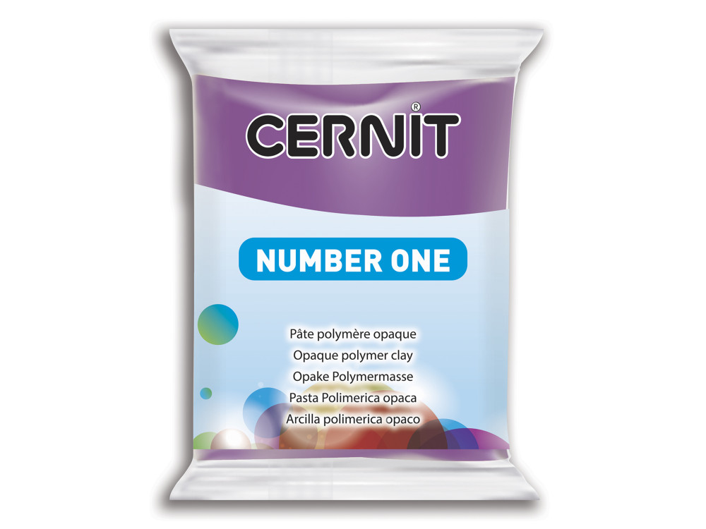 Polymer modelling clay Number One - Cernit - 941, Mauve, 56 g