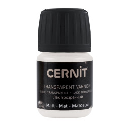 Varnish for polymer modelling clay - Cernit - Matt, 30 ml