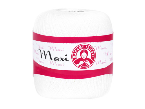 Kordonek Maxi - Madame Tricote Paris - Snow White, 100 g, 565 m