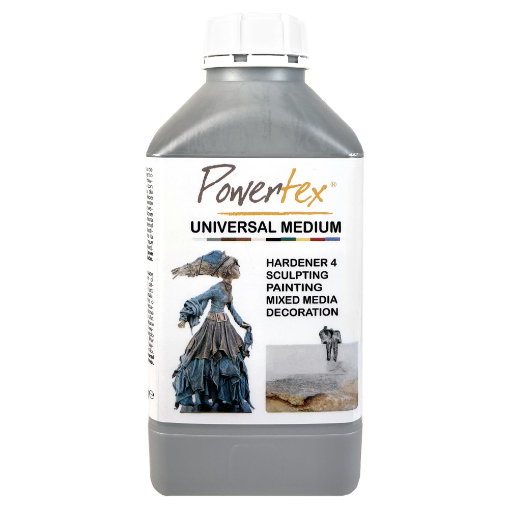 Utwardzacz do tkanin Universal Medium - Powertex - Bluish Grey, 1 kg