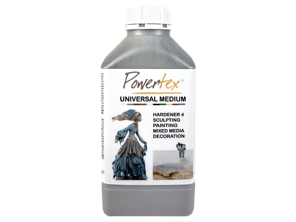 Utwardzacz do tkanin Universal Medium - Powertex - Bluish Grey, 1 kg