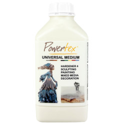Universal Medium for fabrics - Powertex - Ivory, 1 kg