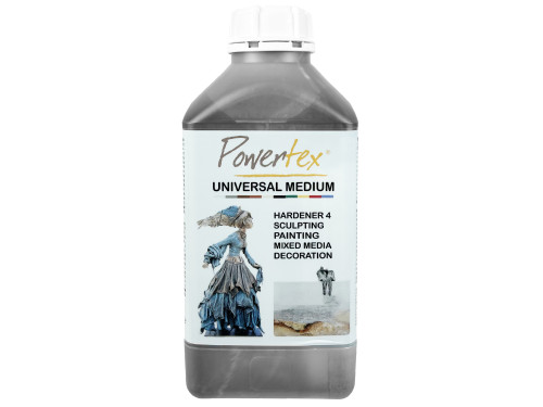 Universal Medium for fabrics - Powertex - Black, 1 kg