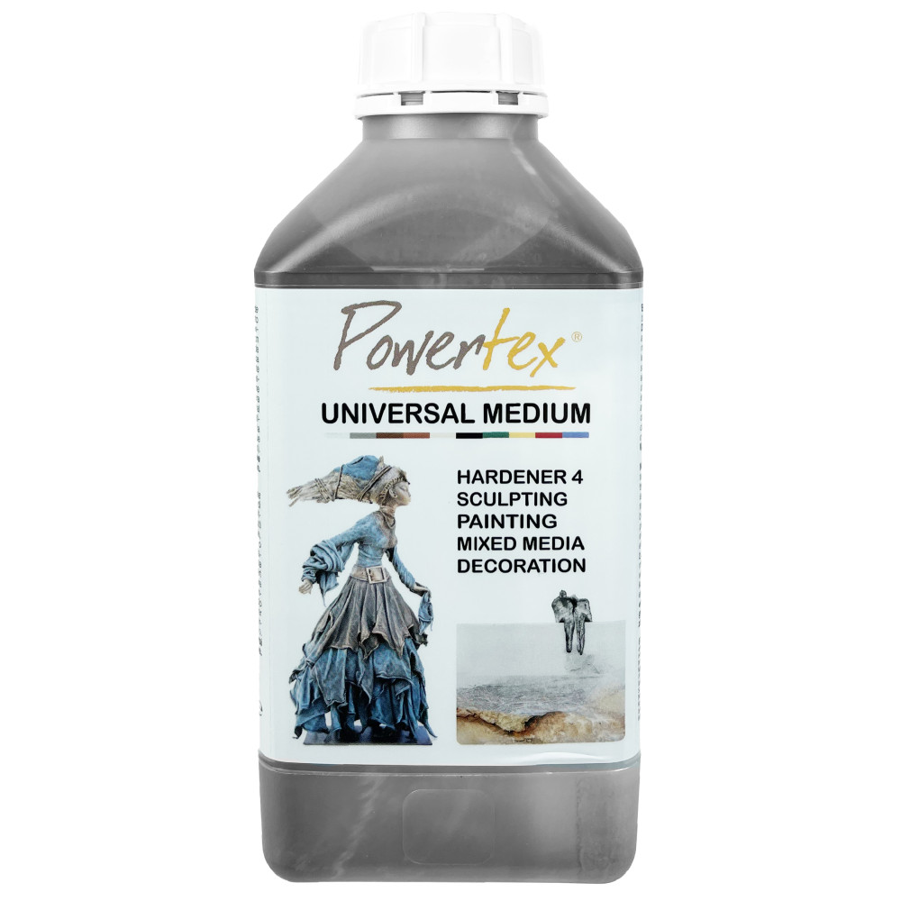Universal Medium for fabrics - Powertex - Black, 1 kg