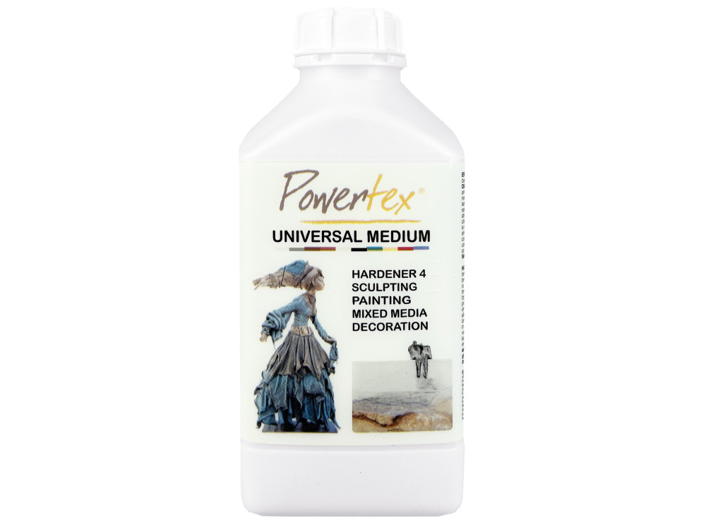 Universal Medium for fabrics - Powertex - White, 1 kg