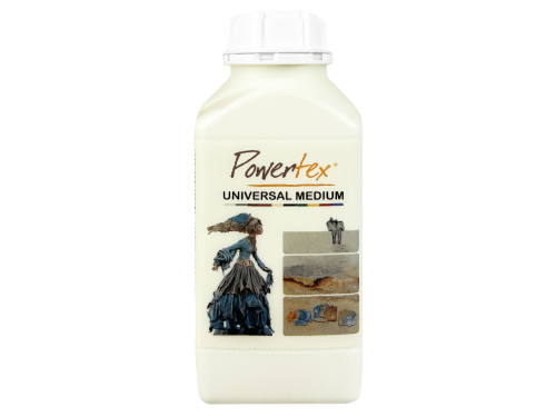 Utwardzacz do tkanin Universal Medium - Powertex - Ivory, 0,5 kg