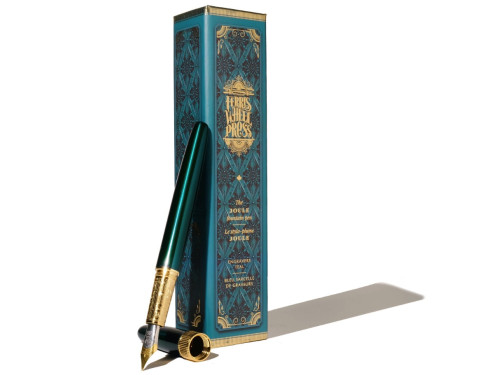 Joule Fountain Pen - Ferris Wheel Press - Engravers Teal, M