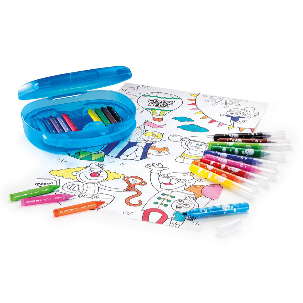 Color' Peps Jumbo Early Age coloring set for kids - Maped - 23 pcs.
