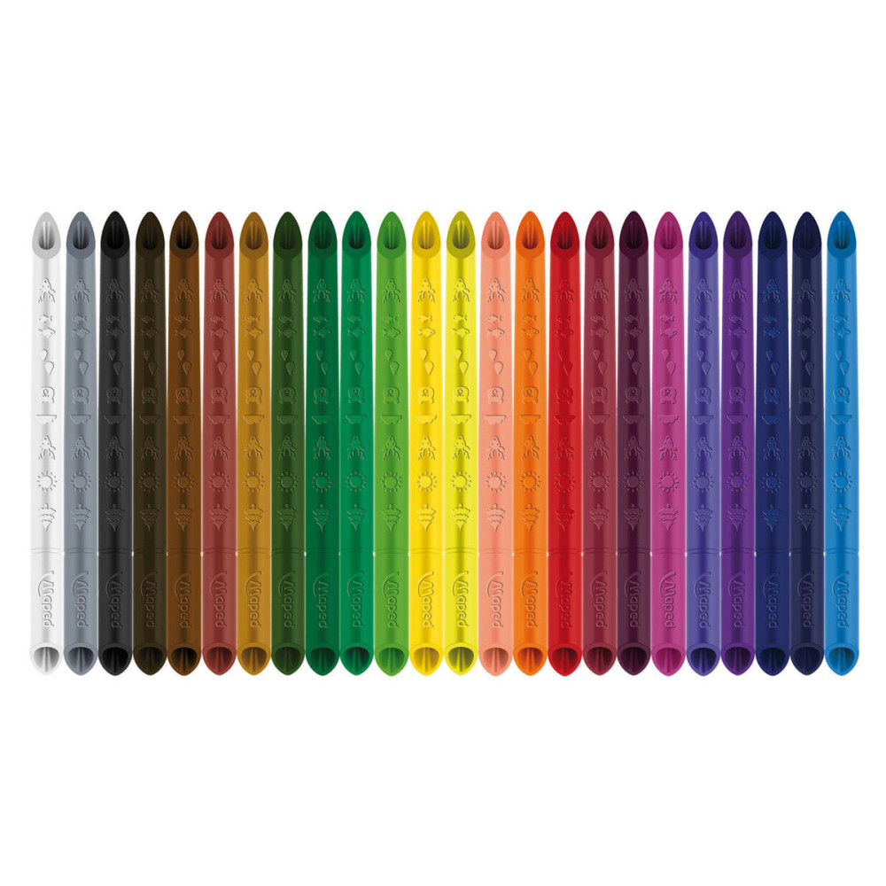 Color' Peps Infinity colored pencils for kids - Maped - 24 pcs.