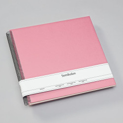 Album na zdjęcia Economy 34,5 x 33,2 cm - Semikolon - białe strony, Flamingo
