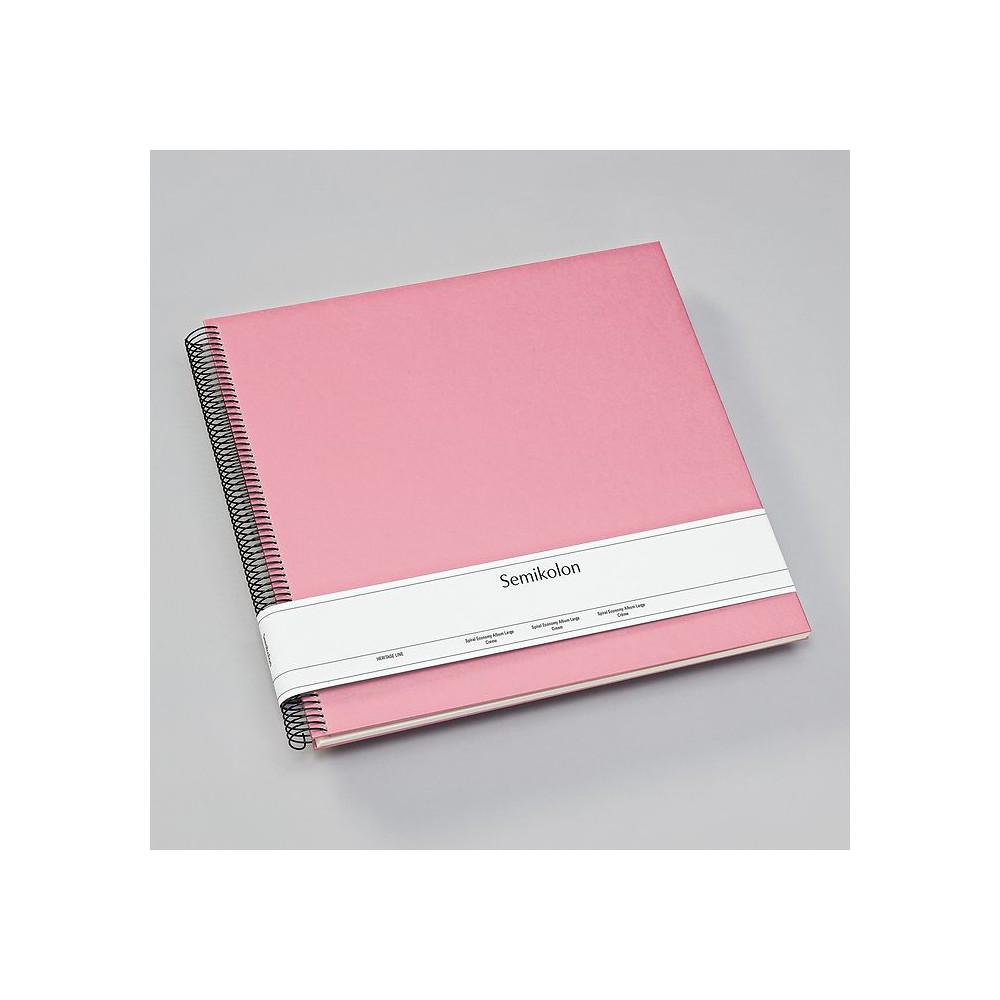 Photo album Economy 34,5 x 33,2 cm - Semikolon - white pages, Flamingo